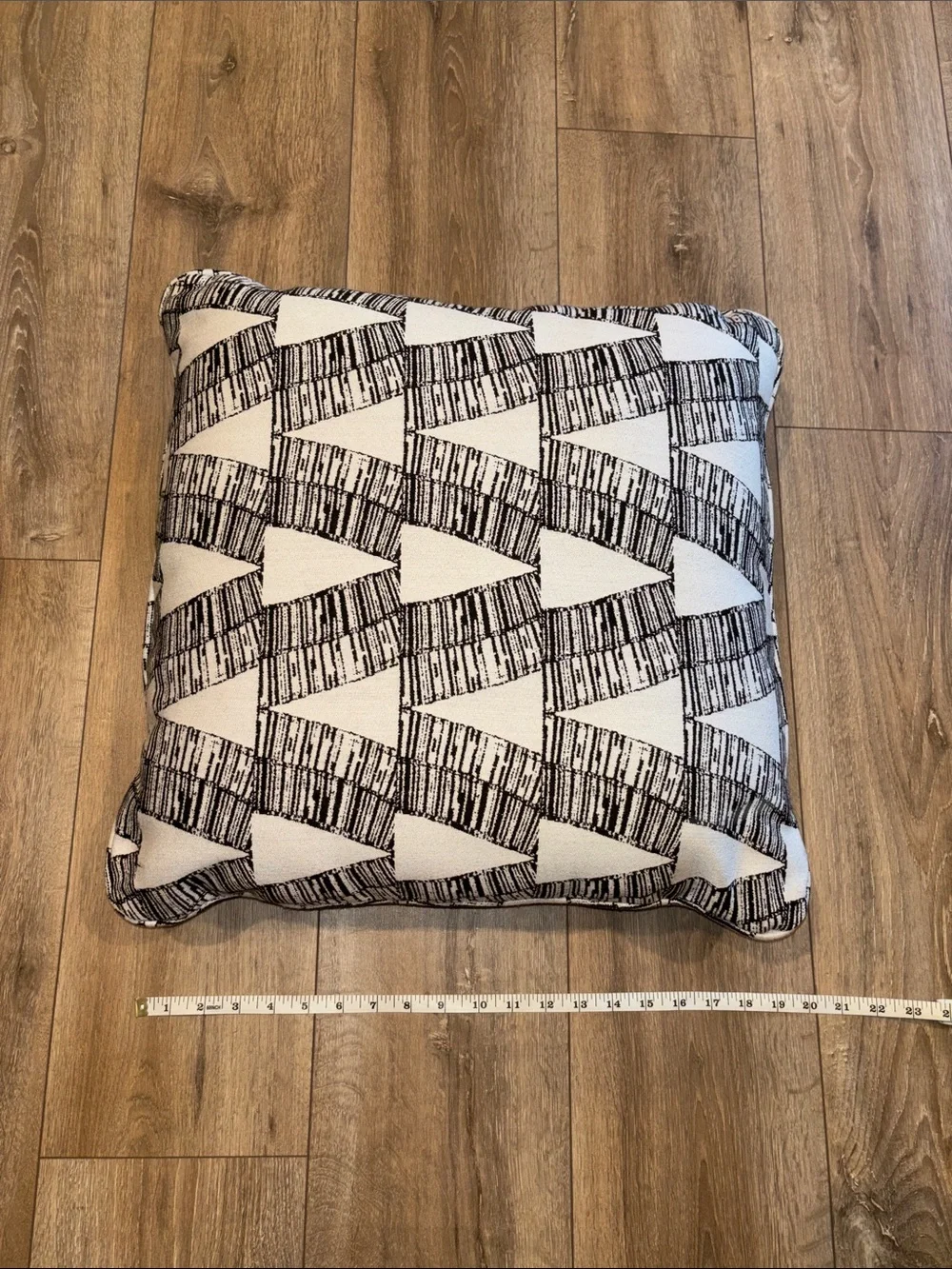 Black & White Throw Pillow